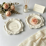 moule silicone plâtre plateau bijoux ciment décoration maison dentelle vintage shabby chic baroque