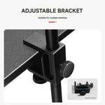 support lampe camping aluminium noir clips portable réglableextérieur moderne camping pique nique