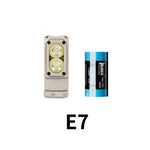 lampe torche rechargeable led beige noir vert olive moderne robuste deux diodes centralisée băng