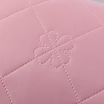 taies d'oreiller cooling polyester respirant moderne rose clair motif carrés washable soft lit maison