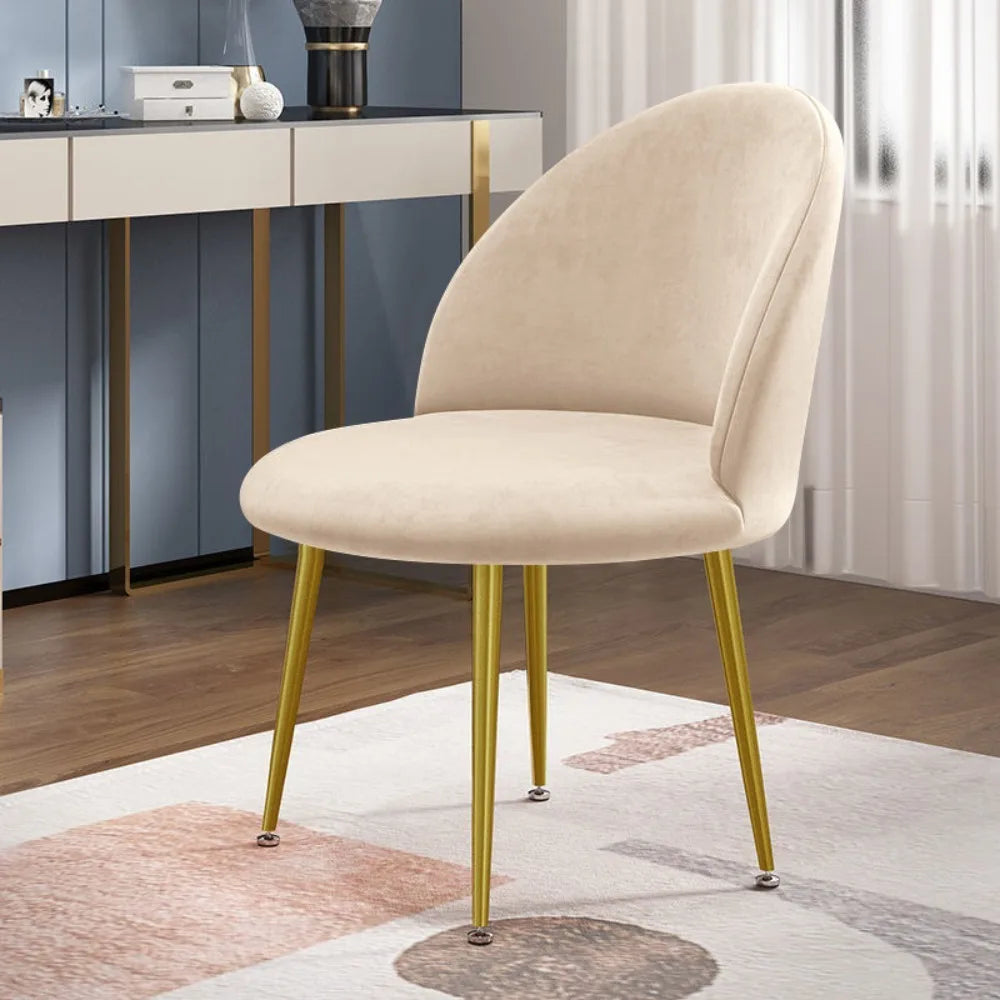 housse chaise velours gris beige vert moderne anti poussière extérieure accueil