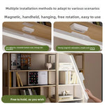 lampe led rechargeable usb aimantée télécommande éclairage cuisine chambre moderne adhésif blanc