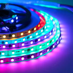 ruban led flexible 30 60 leds rgb full color ip65 waterproof adhésif moderne