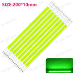 Ruban led jaune rouge vert bleu moderne 12v 12w 200x10mm