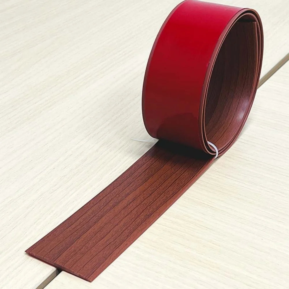 ruban transition sol adhésif aspect bois moderne gris beige marron clair rouge 50mm