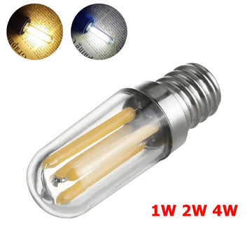 ampoule led filament doré edison réfrigérateur machine coudre base e12 e14