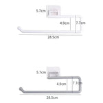 porte serviettes blanc adhésif moderne acier inoxydable fixe mural salle bain 65g