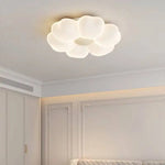 plafonnier moderne led éclairage quotidien blanc formes géométriques opaques surface interrupteur bouton