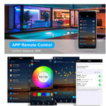 contrôleur led wifi rgbw adhésif moderne télécommande ir qr code blanc technologie bluetooth