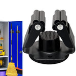 support murale outils jardin balai serpillière aimant fixe pince mobile garage atelier rangement utilitaire