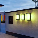 applique murale led moderne noire blanche controle app telecommande étanche alexa google