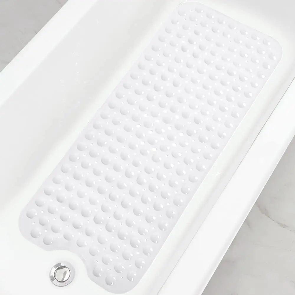 tapis bain antidérapant gris texture bulles massage ventouses salle bain grande taille