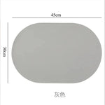 tapis table moderne beige muffins illustration vivre bien 45cm 30cm minimaliste textes