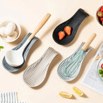 Repose-cuillère en silicone rouge pour cuisine Ombre Interieur