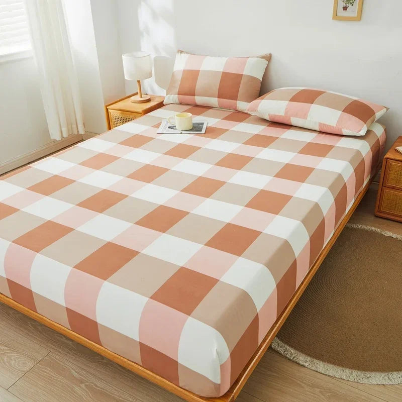 housse matelas gris uni extensible anti acariens lit double coton polyester moderne