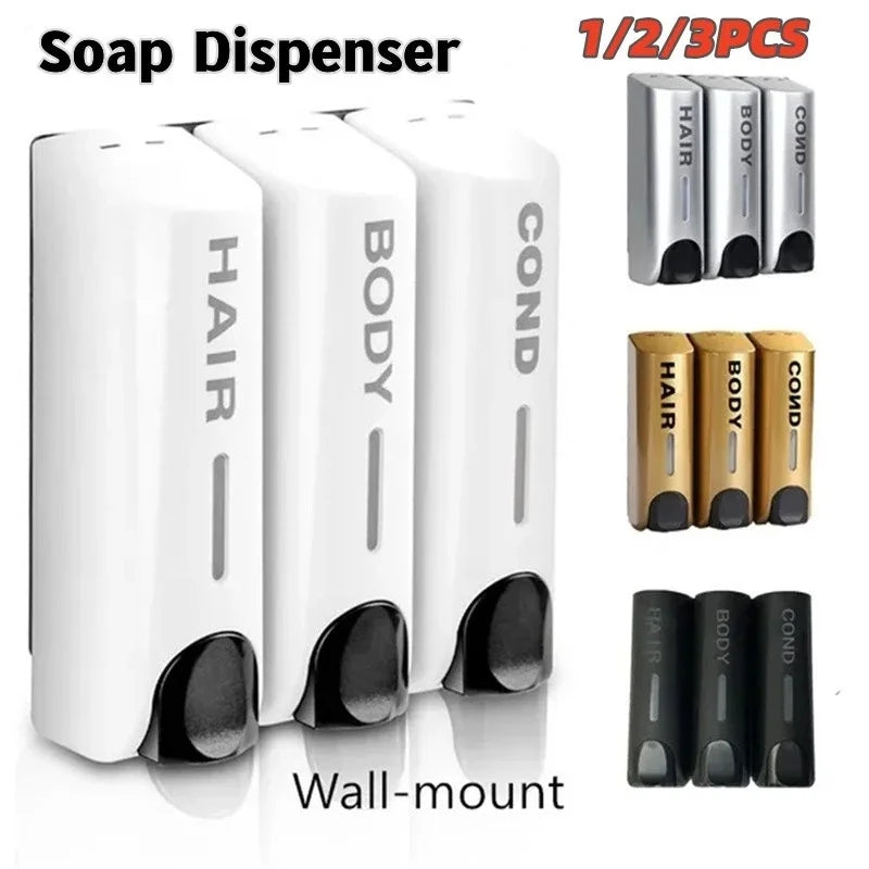distributeur savon mural blanc hair body cond moderne minimaliste abs