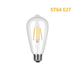 suspension lumineuse moderne industrielle transparente noir blanc ampoules led câbles pendentifs tringles éclairage