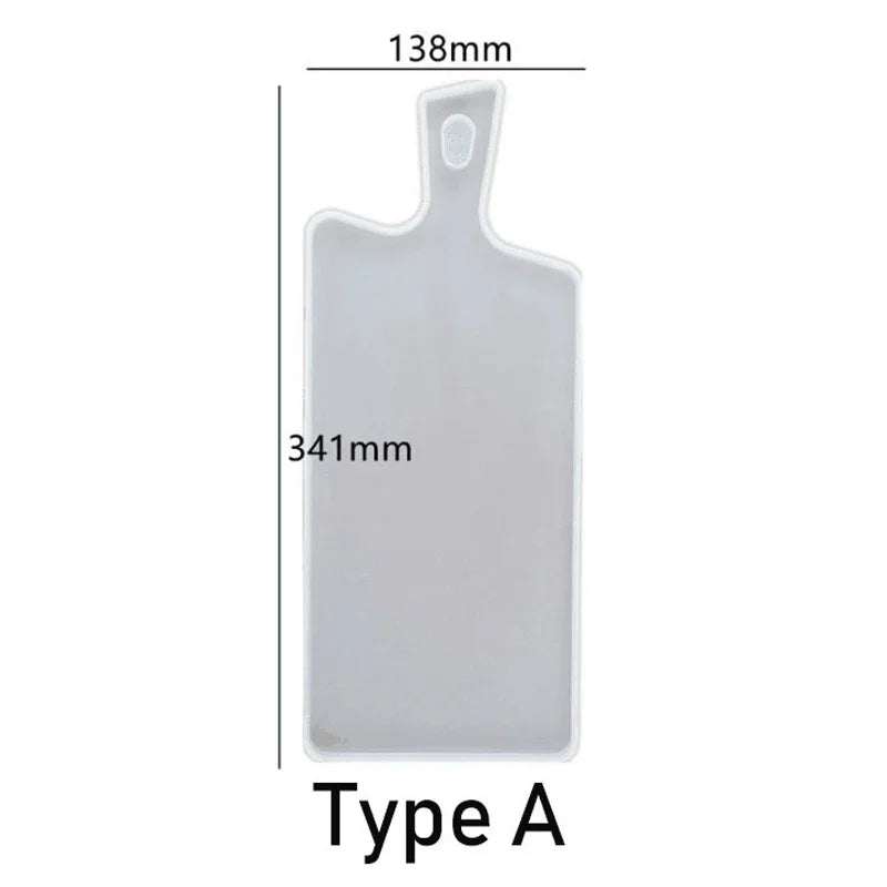 plateau silicone moderne rectangulaire rond vague motif opaque décoration maison bleu animal compagnie fixations