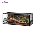 Terrarium en verre pour reptiles de 120 cm de longueur
