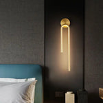 lampes murales modernes or noir blanc éclairage intérieur chambre salle manger LED minimalistes