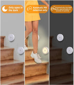 lampe led motion sensor rechargeable magnetique auto eteignante moderne blanc bedroom kitchen