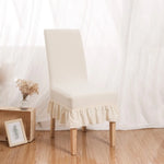 Housse chaise rayées polyester gris beige vert noir classique opacité chaises banquets adultes moderne