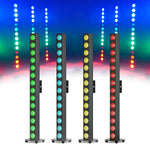 lampe murale led noir effet scène moderne autonome flux lumineux puissante certification