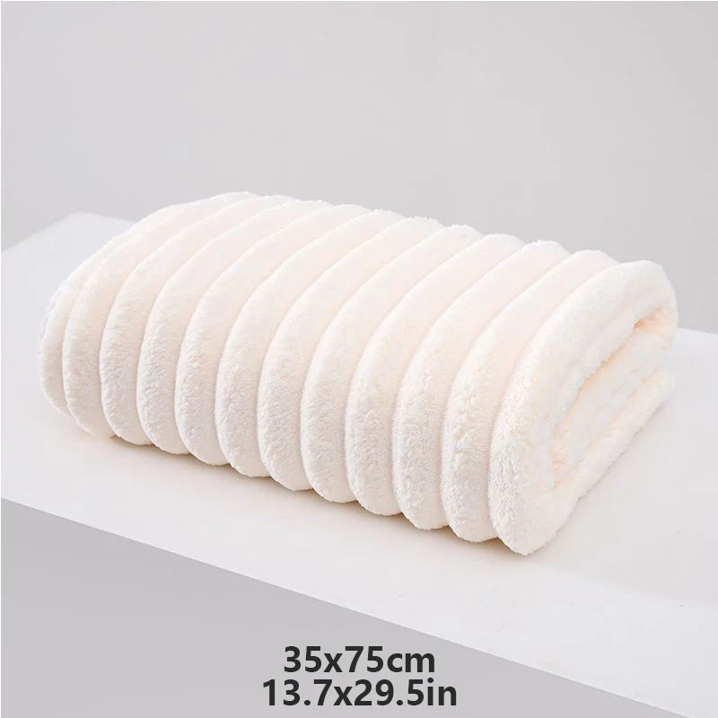 serviettes bain rayées douces absorbantes rapide séchage moderne blanc rose gris bleu pâques clips