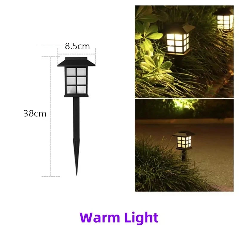 lumière solaire led jardin noire moderne transparente ip65 5v 60lm flux