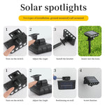 projecteur solaire moderne led noir fixations mural pied transparent opaques certifications led extérieures
