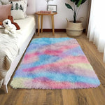tapis noir peluche épaisse moderne résistant décoloration usage intérieur extérieur doux confortable sans peluches
