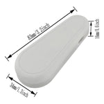 clips rideau blanc moderne opacité plat lisse decoration maison fenetre volets drapery hardware