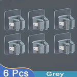 porte brosse dents mural adhésif gris métallisé moderne support rack stockage respectueux environnement single