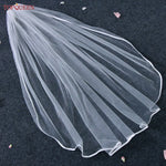 voile mariée transparent classique bride blanche ruban élastique soirée finement plissé echangement