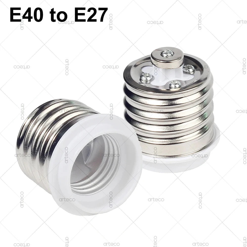 adaptateurs led e27 e40 b22 gu10 e12 e14 mr16 g9 blanc modernes opaques