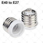 adaptateurs led e27 e40 b22 gu10 e12 e14 mr16 g9 blanc modernes opaques