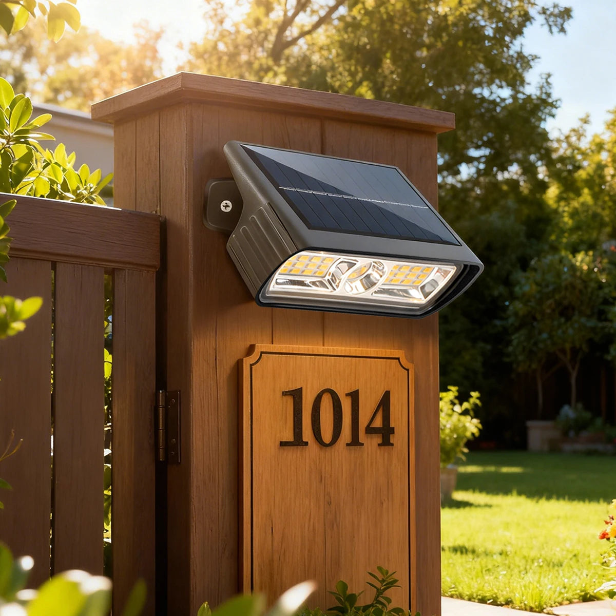 lampe solaire murale noire ip65 led moderne clips fixations 2492000lm