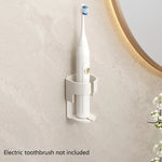 support mural adhésif brosse dents électrique moderne vert rose blanc noir
