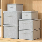 Boîte de rangement en carton épais pliable