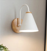 lampes murales modernes minimalistes blanc noir chaîne pompon fixation muriale chambre cuisine salle manger