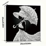 tableau décoratif brillantes motifs papillon art détaillé personnage dessins animés 25cm 25cm