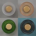 lampes murales modernes transparent vert bronze gris éclairage led intérieur alvéoles suspension chambre salon