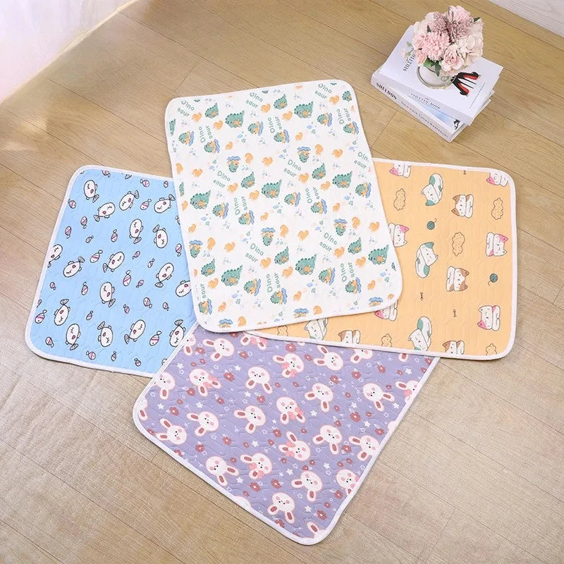 tapis latex frais animaux motifs poissons lapins dinosaures moderne fond anti dérapant chat chien