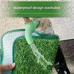 tapis herbe artificielle vert moderne chiens réutilisable lavable sans odeurs drainage intérieur