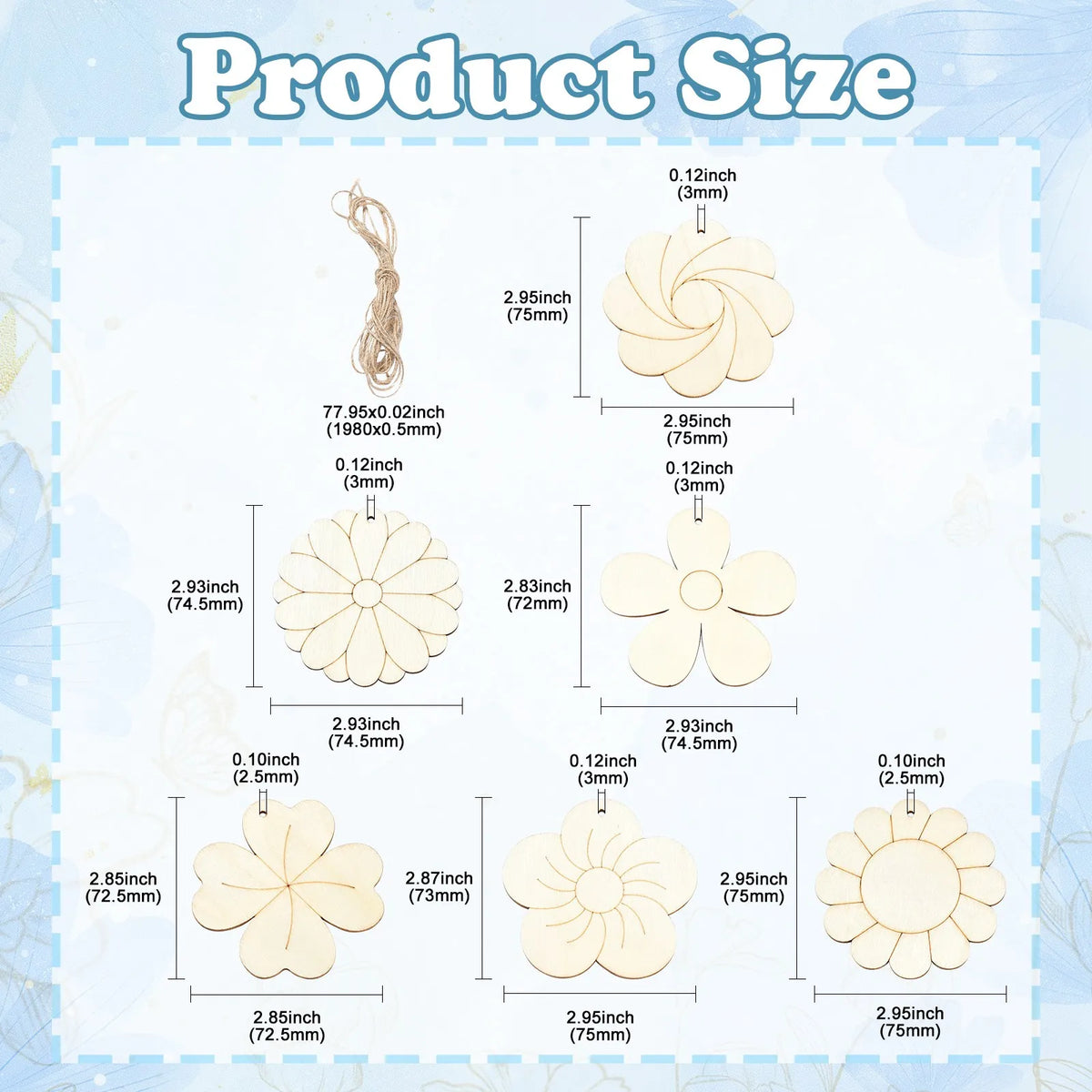 décorations florales plaques bois fleurs naturelles pétales simples artisanal fixations projet decoration