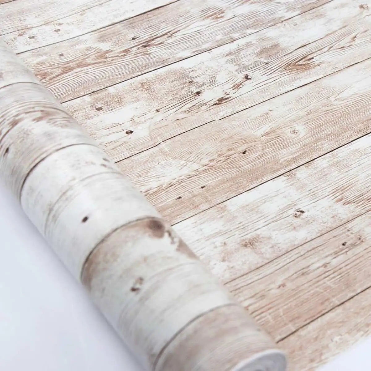 papier peint adhésif imitation bois rustique salon chambre 10m résistant humidité