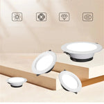 ampoule led spot blanc moderne 220v clips fixation 20w opaque chambre cuisine
