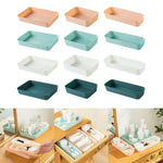 boîtes rangement modernes vert foncé orange blanc stockage respectueux environnement transparentes petites grandes capacités