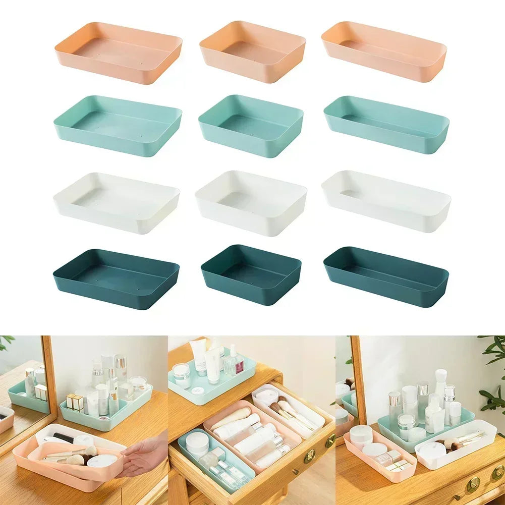 boîtes rangement modernes vert foncé orange blanc stockage respectueux environnement transparentes petites grandes capacités