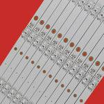 bande led rétro éclairage blanc circuits imprimés diodes led 6v électronique